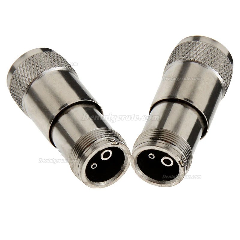 5 Teiliger Dental Adapterkonverter f&uuml;r Turbine Handst&uuml;cke (2-Loch auf 4-Loch)